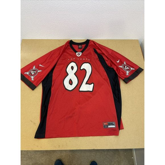 Nike Las Vegas Gladiators Marcus Nash Afl Arena Football Red Jersey Size XXL - Picture 9 of 9